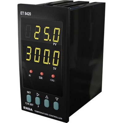Enda PID Temperaturregler Pt100, J, K, L, T, S, R, B -199.9 bis 1700 °C (L x B x