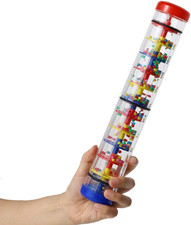 Rainmaker 12 Inch Rain Stick for Babies Rattle Tube Rain Stick Shaker Music Sens