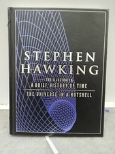Stephen Hawking The Illustrated A Brief History of Time Hard Cover Leather Bound