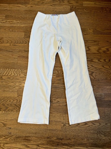 CK Bradley White Pant Stretch Straight Leg M Women