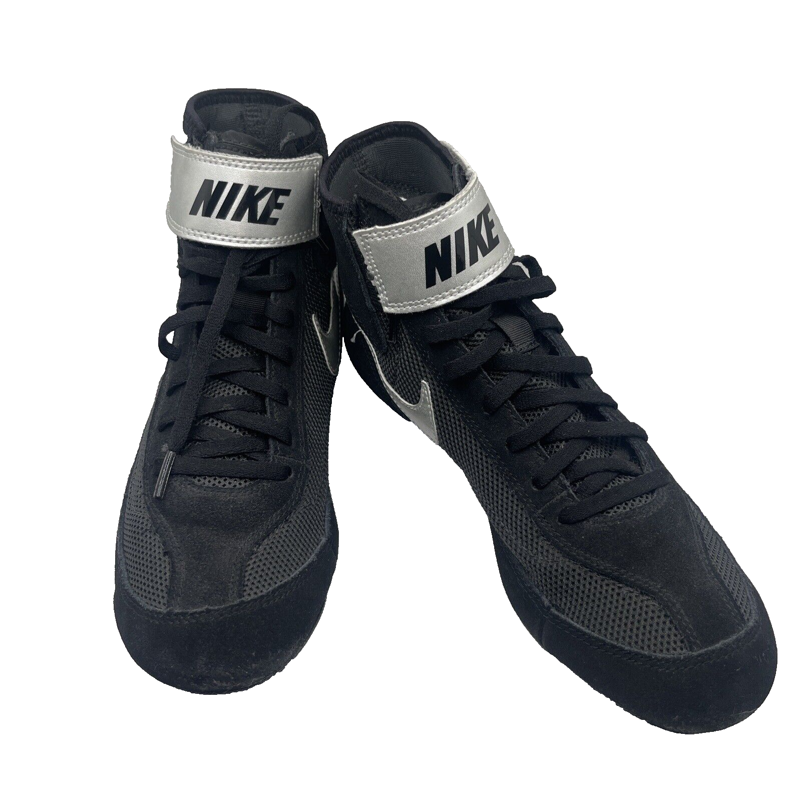 Nike Speedsweep VII Wrestling Shoes Black/Silver 366683004 Men’s Sz 8