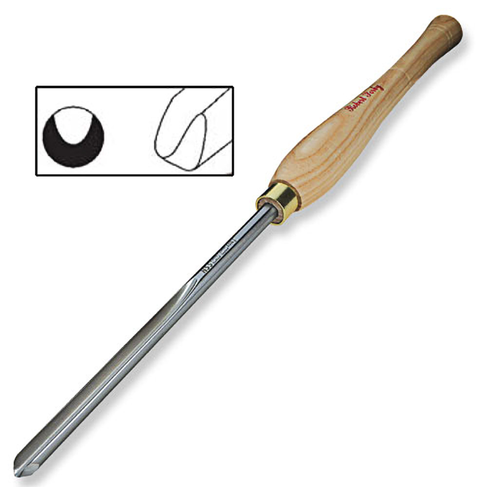Robert Sorby #842FLH 1/4" Fingernail Bowl Gouge