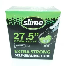 Slime Extra Strong Self Sealing Tube Bicycle, 27.5 x 2.0-2.40 Schrader 30088 NEW
