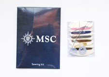 Kit cucito nave MSC crociere pubblicità collezione Sewing kit Cruise