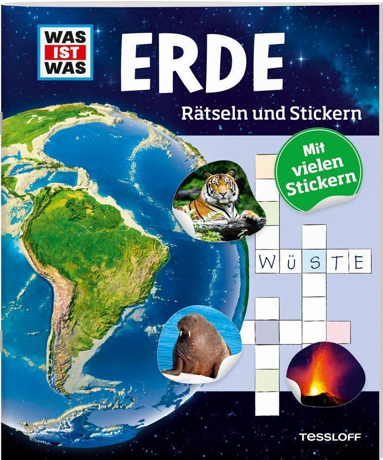 Thumbnail - Was Ist Was Rätseln Und Stickern: Erde, Anja Kunze