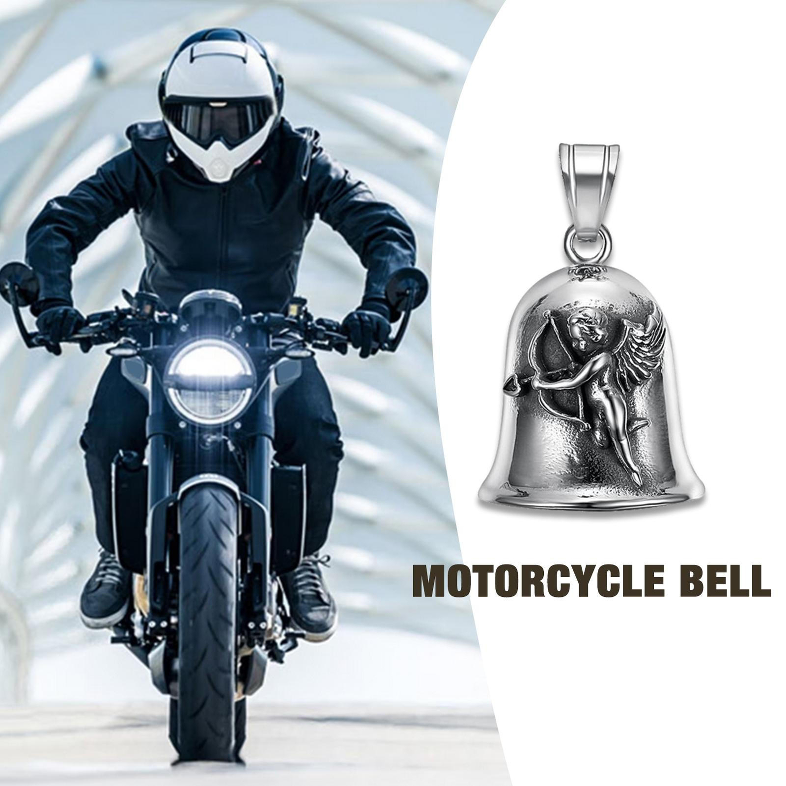 Guardian Bell Motorcycle Good Luck Bell Biker Luck Riding Bell eBay