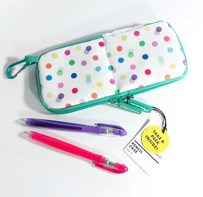 Pencil Case School Zipper Polyester for Girls Boys Small Unique GIFT20 ID PCS04