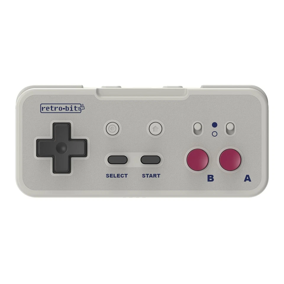 Retro-Bit Origin8 2.4 GHz Wireless Controller for Nintendo NES/Switch/PC - Gray - Image 3 of 4