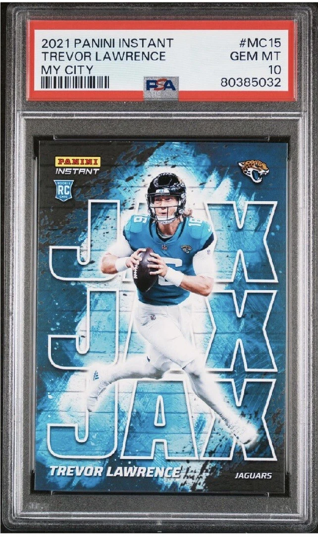 Trevor Lawrence Panini Instant My City #MC15 Base