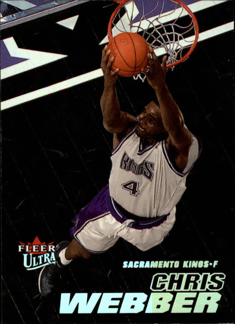 2000-01 Ultra Sacramento Kings Basketball Card #35 Chris Webber | eBay