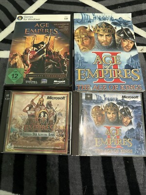 Age Of Empires III Complete Collection + The Age Of Kings + Buch + Expansion