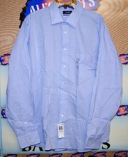 Chaps Long Sleeve Regular Dress Shirt XL Light Blue $19.99 17-17 1/2 - 36-37 B73
