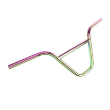 ENIX BMX PRO 736 Freestyle CROMO  22.2mm Handlebar Neon Oil Slick