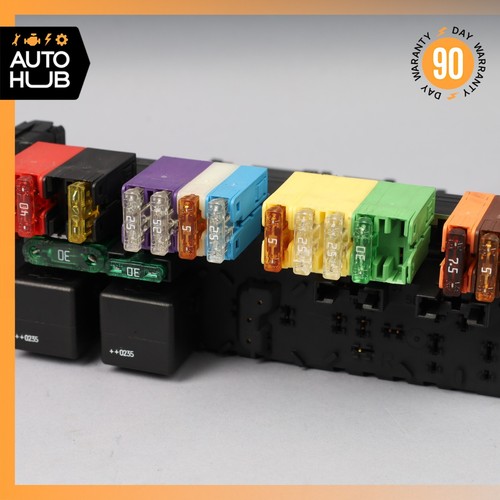03-12 Mercedes R230 SL500 SL55 AMG Rear SAM Fuse Box Relay Module OEM - Picture 4 of 12