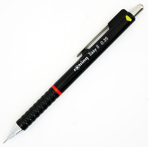 Rotring Tikky II Pencil Black 0.35 Pencil New & Rare | eBay