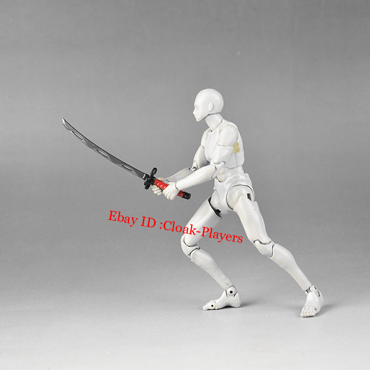 1/12 Metal 3.38'' Nichirin Sword Katana Samurai Sword for 6