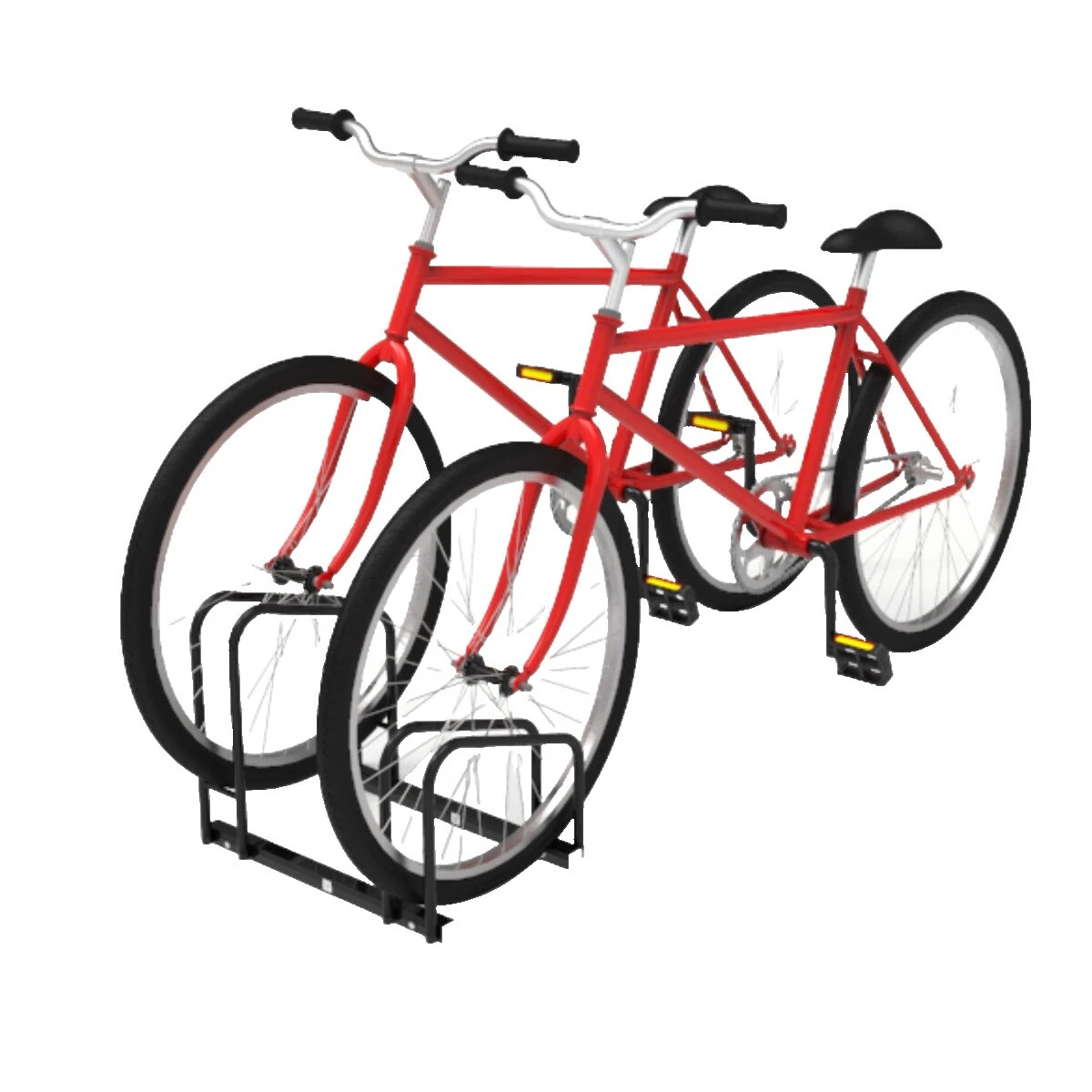 Steel 2 Bike Capacity Bicycle Stands & Storage