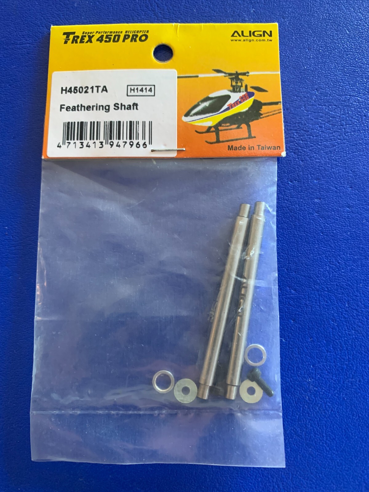 Align Feathering Shaft H45021AT RC Helicopter Spares