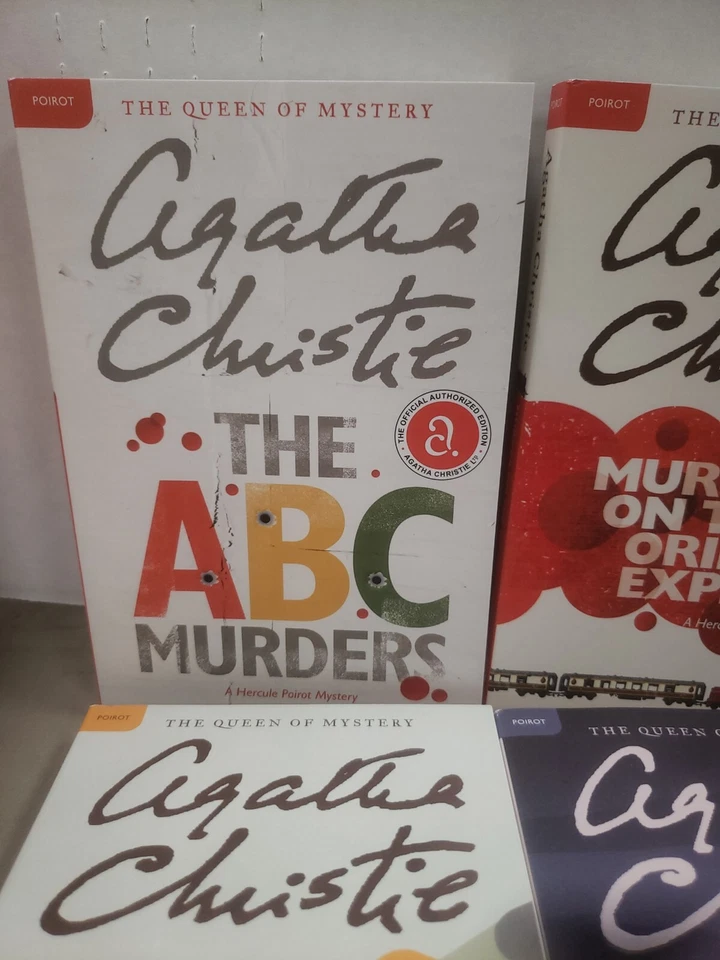 6 классических романов Эркюля Пуаро из Agatha Christie The Queen Of Mystery НОВЫЕ - Изображение 2 из 4
