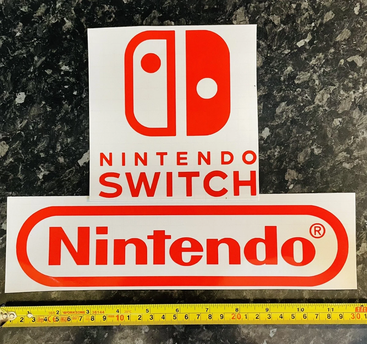 Nintendo switch logo sale sticker