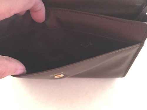 Buxton braune Geldbörse Clutch ohne Riemen leicht gebraucht - Bild 8 von 10