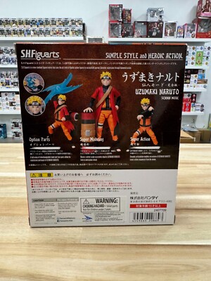 S.h.figuarts Uzumaki Naruto Sage Mode Advanced Version Bandai