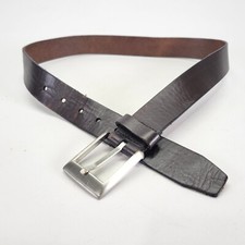 Banana Republic Leather Belt 30 32 Brown Distressed