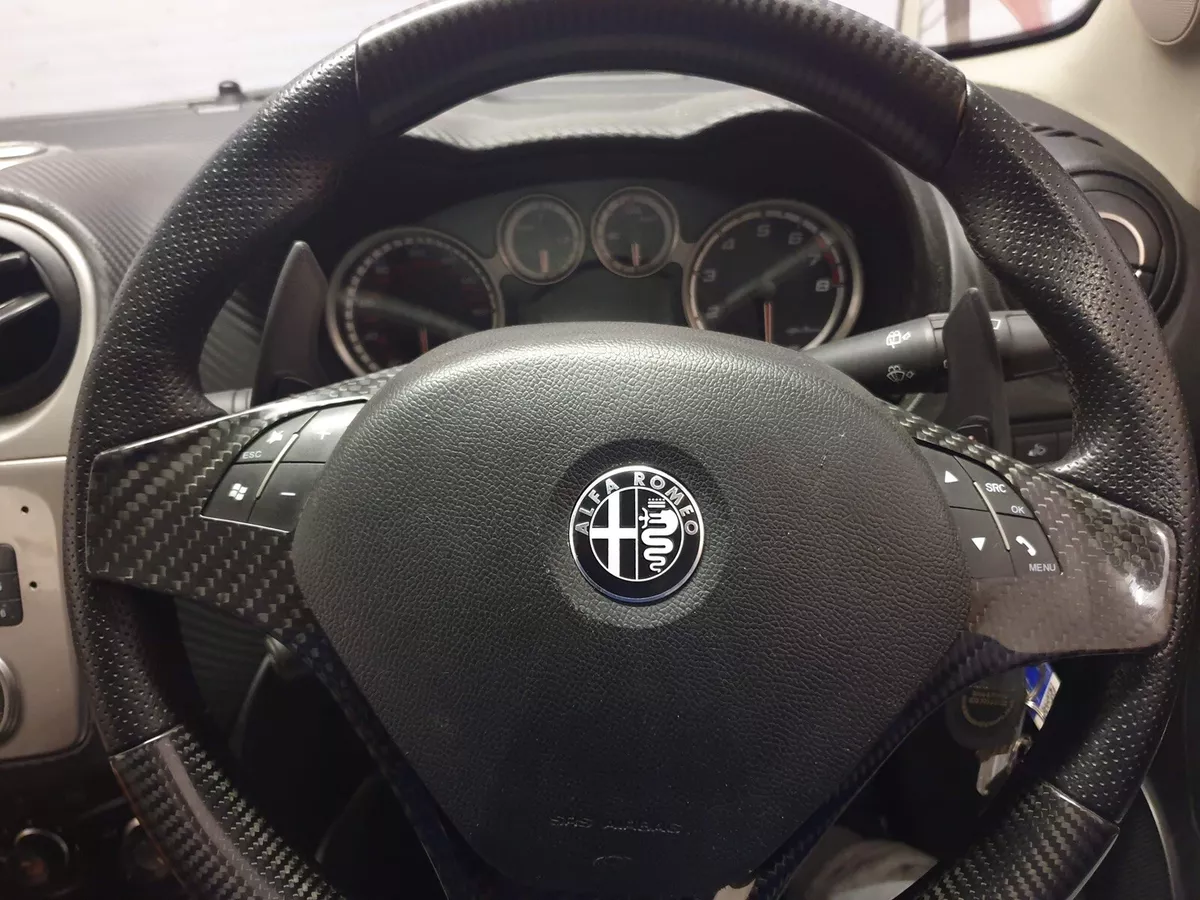 alfa romeo giulietta Mito Carbon Fibre Paddle Shift Extention eBay