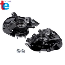 2007-2012 For Lexus ES350 Front Steering Knuckles & Wheel Hub Bearings Set New