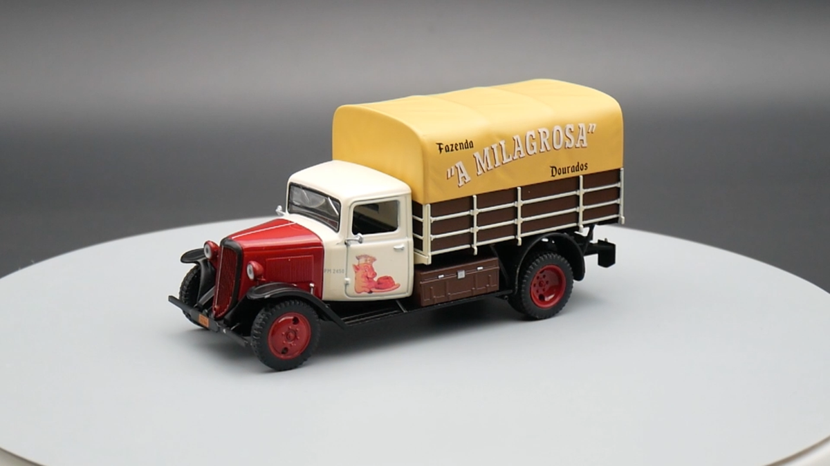 Ancienne Voiture Jouet Citroën U23 Calberson - Échelle 1/43 - Marque Ixo - Occasion