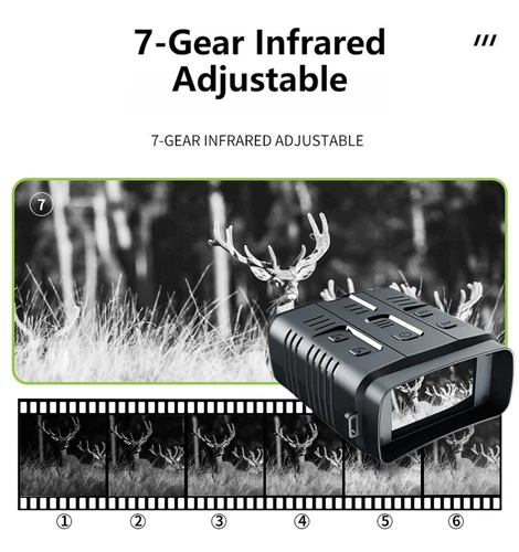 Night Vision Goggles, 36MP Full-Color 4K Night Vision Binoculars for Adult Gift - Picture 7 of 17