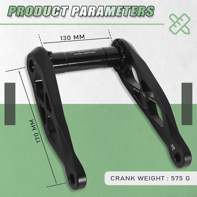 BUCKLOS vtt vélo pédalier 170mm BB68/73mm Enduro