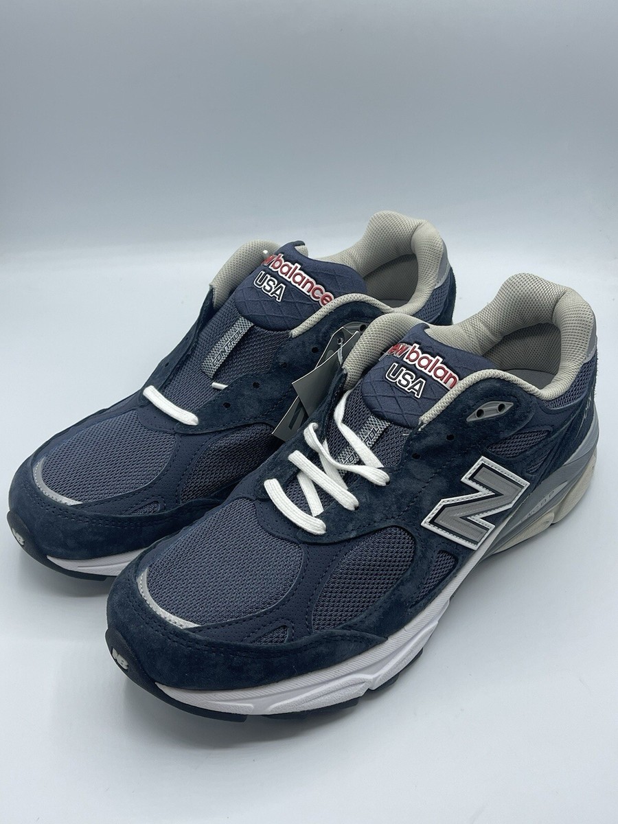 New Balance 990 v3 Made in USA Navy Denim Blue Gray M990NB3