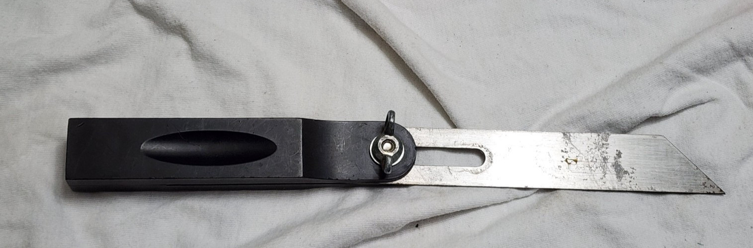 Vintage Stanley No. 46-825 8" 12" Sliding T - Bevel Square