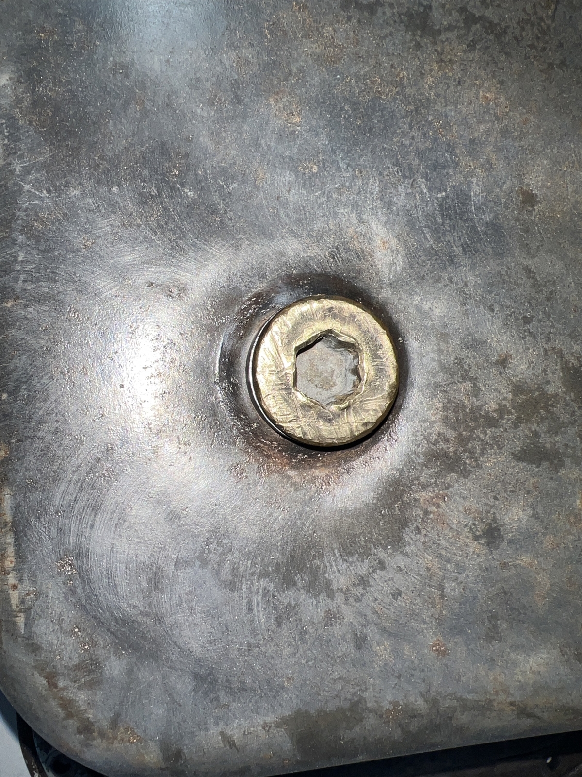 Rolls Royce Silver Shadow 6.2L Engine Oil Pan & Drain Plug OEM. C287