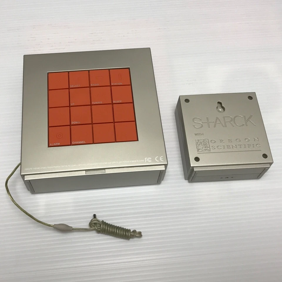 Medium Size Oregon Scientific Phillipe Starck Weather Station Meter Basic - Image 2 of 4