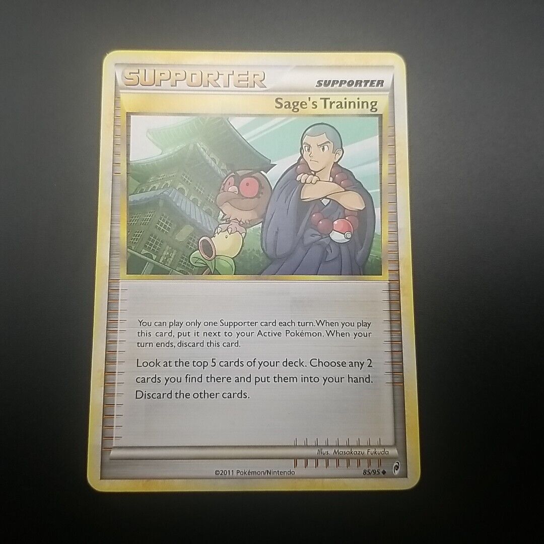 SAGES TRAINING 85/95 - NON-HOLO - Call of Legends - 2011 POKEMON CARD - NM/LP