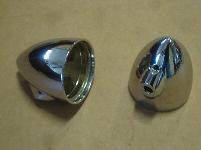 BIG DOG MOTORCYCLES OEM CHROME TURN SIGNAL HOUSING SET ALL 2003-11 MODELS