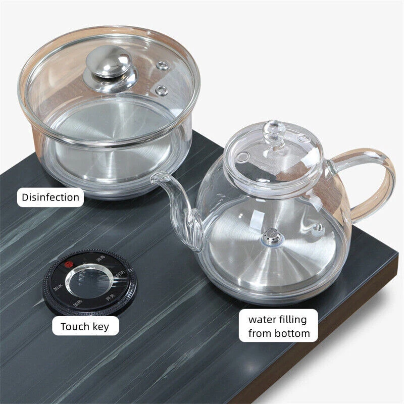 Stone Tea Tray Induction Cooker Automatic Water Filling Pot Sterilizing Pan Big - Image 3 of 4