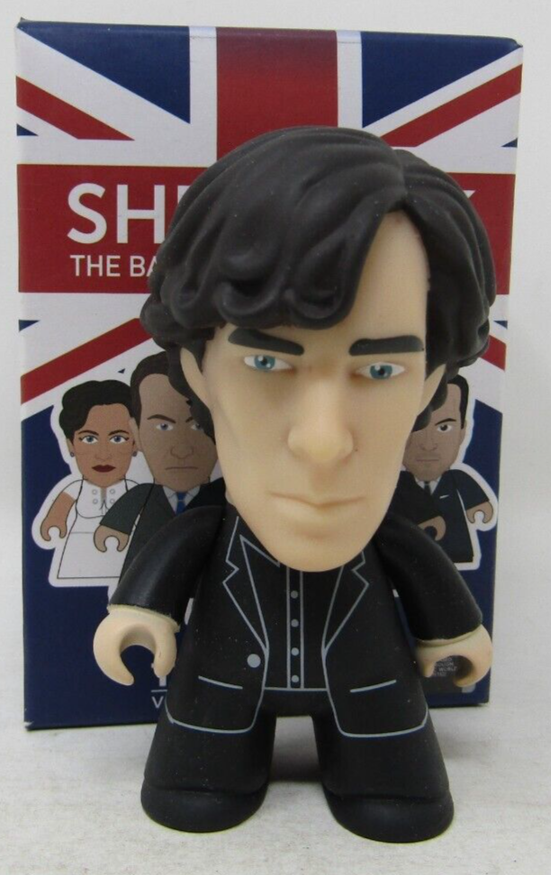 TITANS 3"" VINYL FIGURES SHERLOCK BAKER STREET COLECTION AS PHOTO  1653