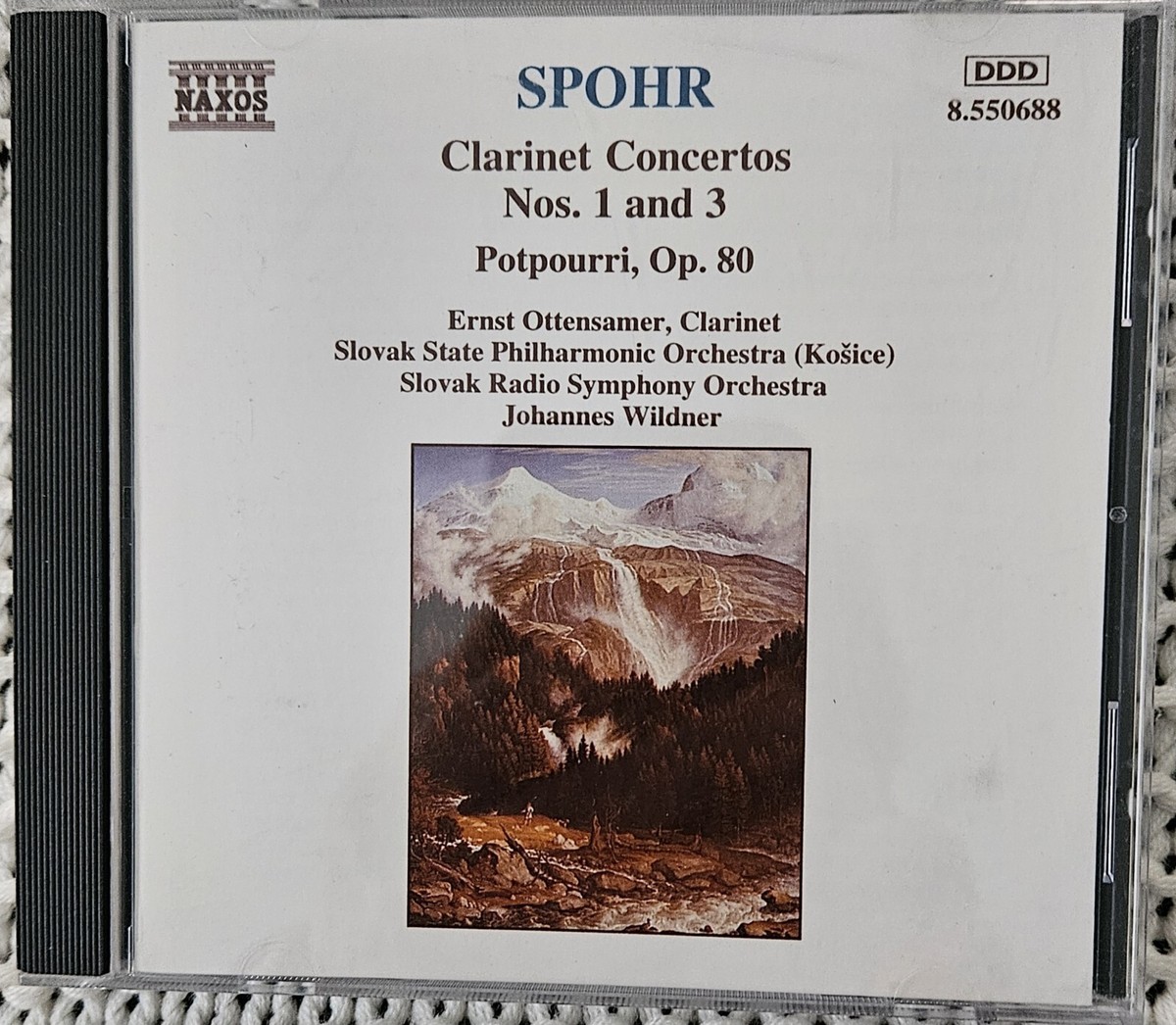 Clarinet Concerti 1 & 3 by Ernst Ottensamer (CD, 1995