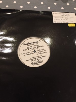Rubberneck - Don't Let Me Dream 12'' Vinyl Single Label Spankin  Cat No: SPK002