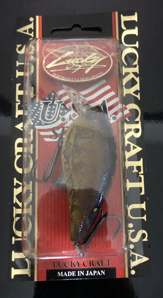 bill pittman fishing lure Lucky Craft Live Brown Craw LC Crankbait Fishing Lure
