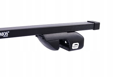 Barres De Toit Longitudinales AMOS Pour BMW X5 E70 (2008-2013) - Noires - Charge 75kg