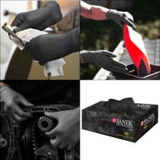 100 Pcs Latex Gloves Single Use Powder Free Wholesale Ship Fast US