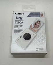 Canon Ivy CLIQ + Instant Camera Photo Printer-Pearl White-SEALED