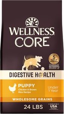 Wellness CORE Digestive Health Puppy Dry Dog Food, 24 Pound (Pack of 1) 4.47 per pound