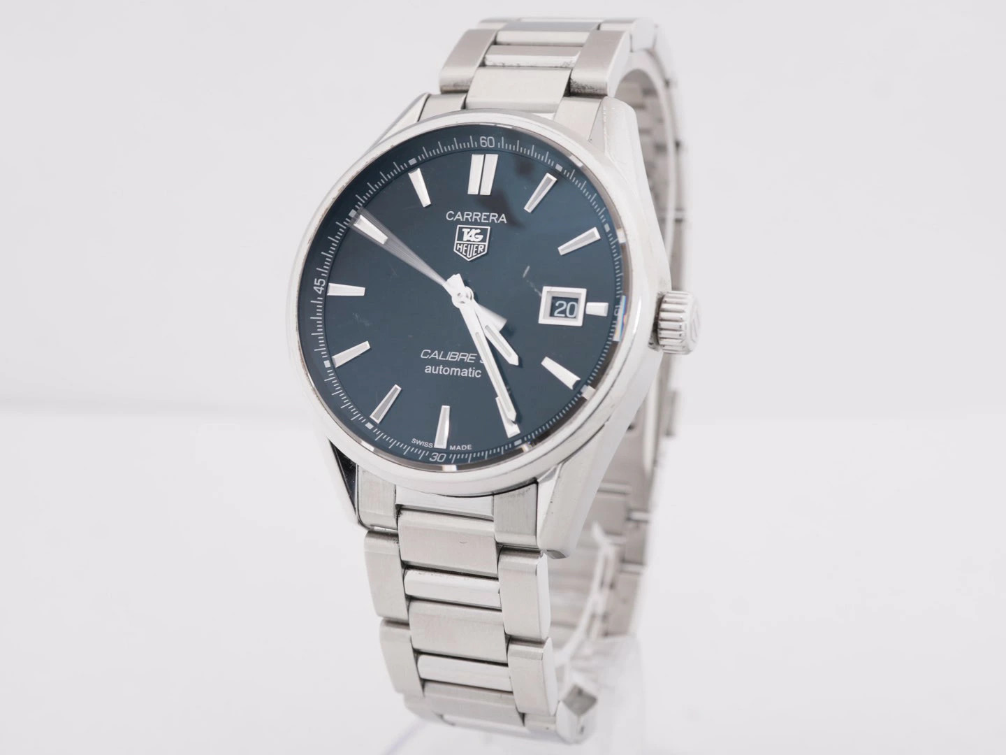 TAG Heuer Carrera Calibre 5 WAR211A.BA0782 Stainless Steel 39mm Men's #WJW710