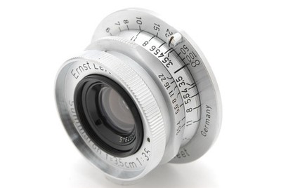 【N NEUWERTIG+++】LEICA Ernst Leitz Wetzlar Summaron 3,5cm 35mm f/3,5 L39 L Schraubbefestigung