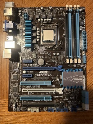 ASUS P8Z77-V LK MB + Intel i5 CPU + 16GB RAM + 1030 Gigabyte GPU   Tested